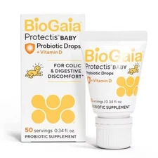 BioGaia Protectis Probiotic Baby Drops with Vitamin D3 - 0.34 fl oz