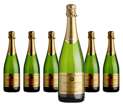 6 x Bodega Jaume Serra Arte Latino Cava Semi Seco