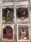 Upper Deck Michael Jordan 4-Card Lot Graded MJ Legacy Gold #50 #26 NBA Hoops