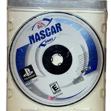 EA Sports NASCAR 2001 PlayStation 1 PS1 Disc Racing Game. TESTED WORKING