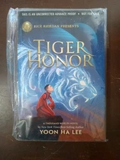 Rick Riordan Presents Tiger Honor uncorrected proof arc advance Lee