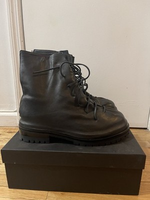 424 Lace Up Marathon Leather Boots | eBay
