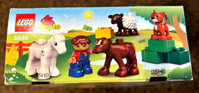New LEGO Duplo Legoville "Farm Nursery" (5646) Factory Sealed, New - Cow, Sheep