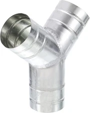 PATIKIL 3 Inch 3 Way Duct Splitter, Y Connector Air Vent Hose 3 