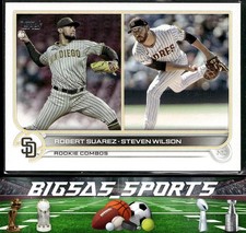 Robert Suarez / Steven Wilson RCOM, RC 2022 Topps Update #US239 RC