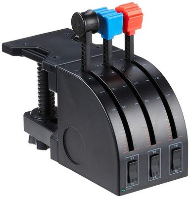Logitech G Saitek PRO Flight Throttle Quadrant, Professional Simulation Axis ...