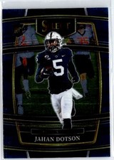 2022 Panini Select Draft Picks Jahan Dotson Blue (Retail Base) #87