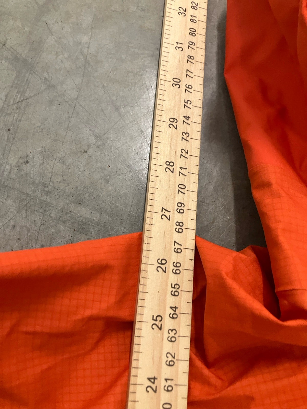 REI GORTEX Jacket Orange Size Medium - image 2