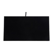 SSWBasics Large Black Velvet Jewelry Display Tray 14-1/4"L x 7-1/2"W,
