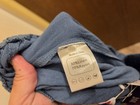 Tarse Womens XL Blue Pants Side Pockets Drawstring Lagenlook Coastal Chic — photo 8