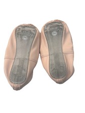 Big Kids Size 3 Stelle Brand Split Sole Dance Ballet Slippers Shoes Gently Used