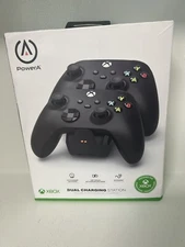 PowerA Dual XBox Wireless Controller Charging Station w/ Batteries