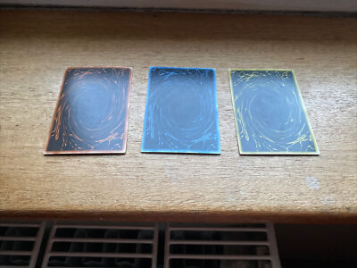 Yu-Gi-Oh! GBI Egyptian God Cards Set Secret Rare GBI-001 / 002 / 003