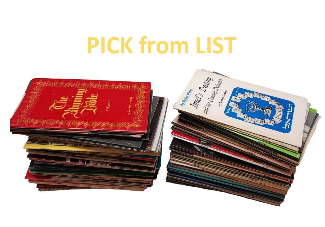 REDUCED! Gordon Lindsay Christian book Christianity -PICK FROM LIST-See Details