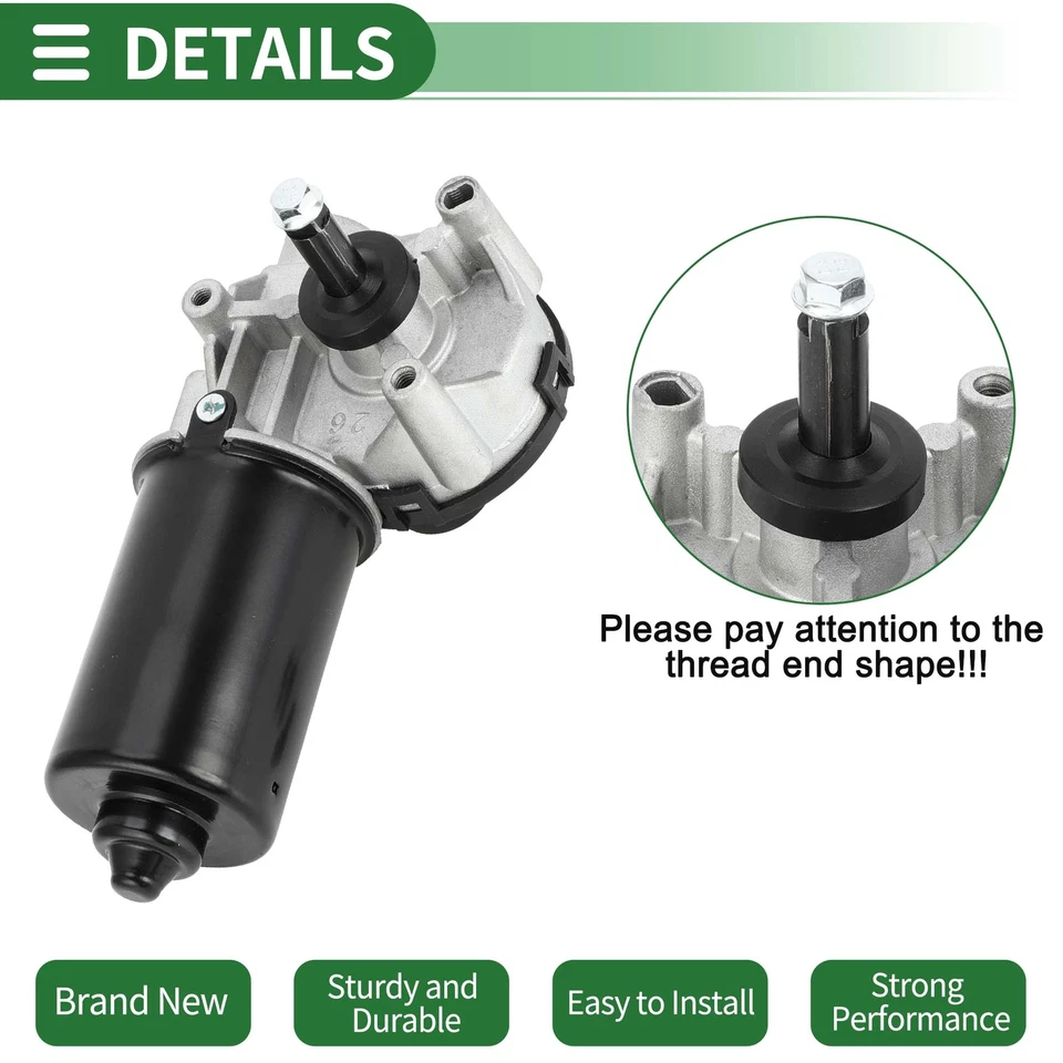 Motor limpiaparabrisas delantero para Ford E-150 E-250 E-350 95-04 Nº6L5Z17508AA Foto 4 de 4