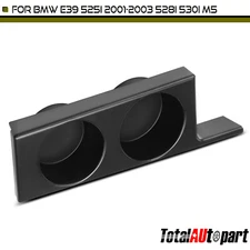 Console Black Cup Holder Drink Bottle Stand for BMW E39 525i 528i 530i M5 Front