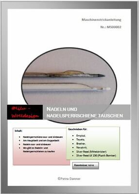 PDF Anleitung für Strickmaschine Rock zu Jeans Herbstlaub MS00604