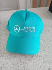 Official Petronas Mercedes-AMG F1 Logo Cap - Teal New With Tags