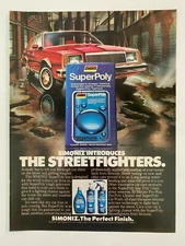 Simoniz SuperPoly Vintage 1982 Print Ad