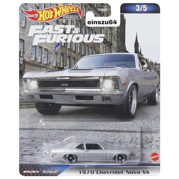 Hot Wheels 2023 - Fast & Furious - 1970 Chevrolet Nova Ss - HNW54 - 1:64-image