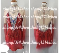 680.The new figure skating dress can be customized