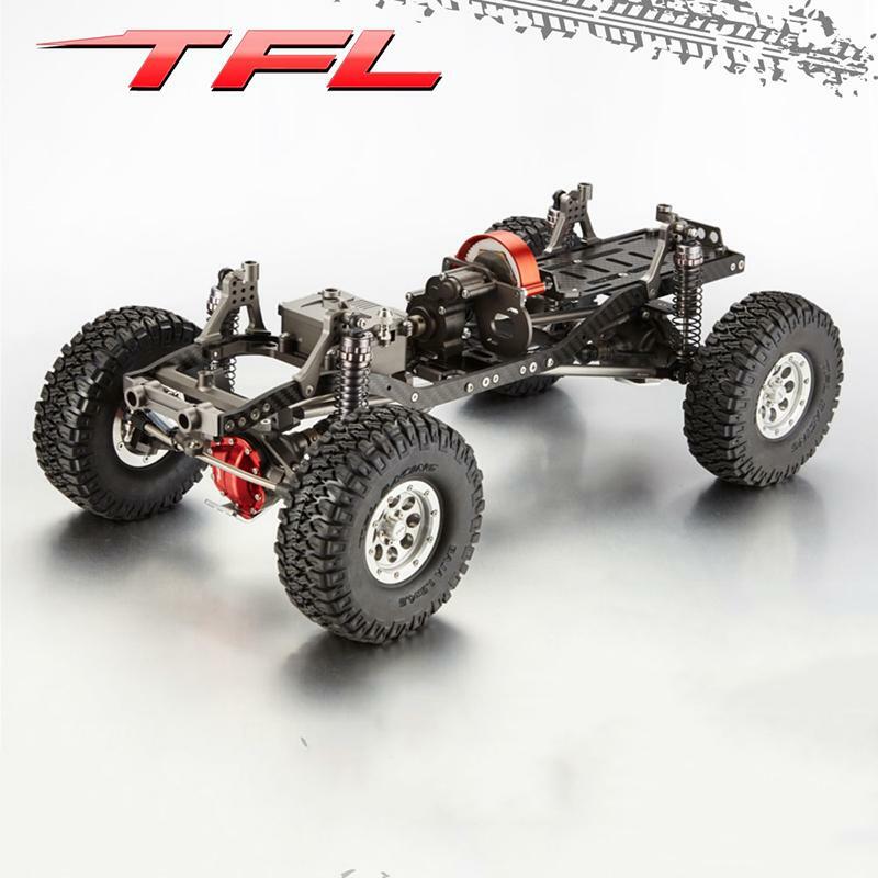 ラジコン　クローラー　シャーシ　TFL TFL 1:10 T-10 RC Rock Crawler Cars 305MM Chassis Gearbox