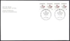 🍁Canada     #908 Strip 4    "RED MAPLE LEAF"     Brand New 1981 First Day Cover