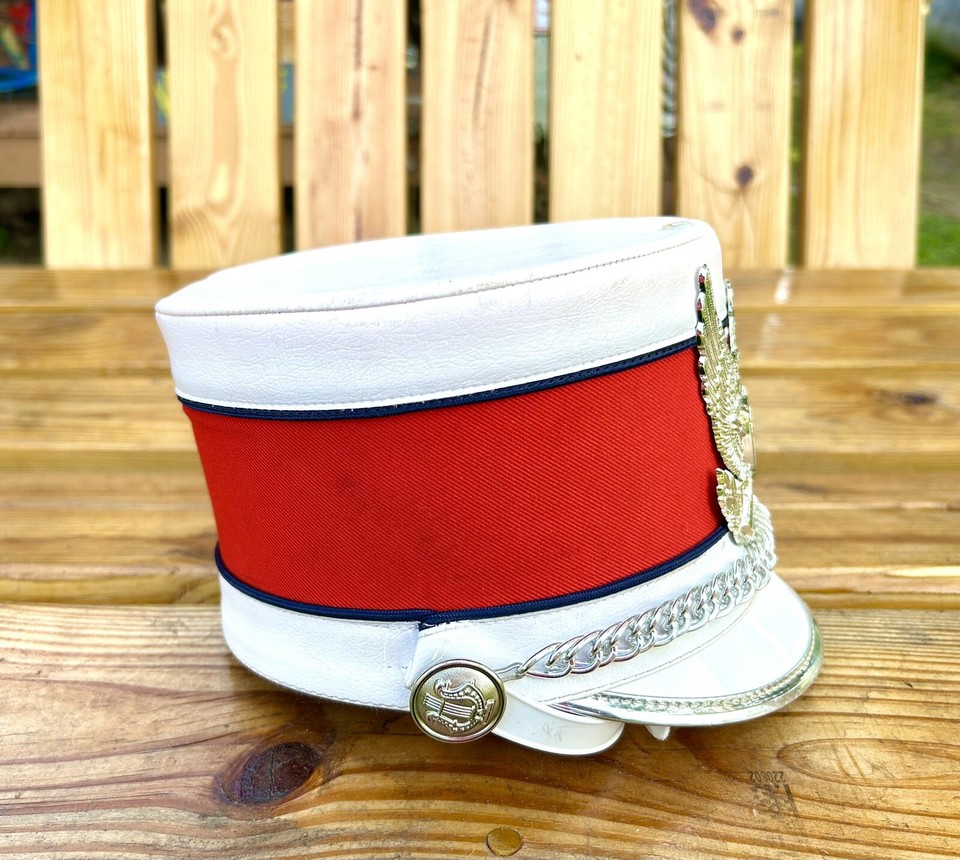 MARCHING BAND Drum MAJOR Majorette HAT Steampunk or MARDI GRAS Sz S,M ...