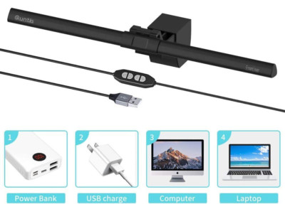 Quntis USB Computer Monitor Lampe LED-Monitor-Lichtleiste Monitor Light PC Büro