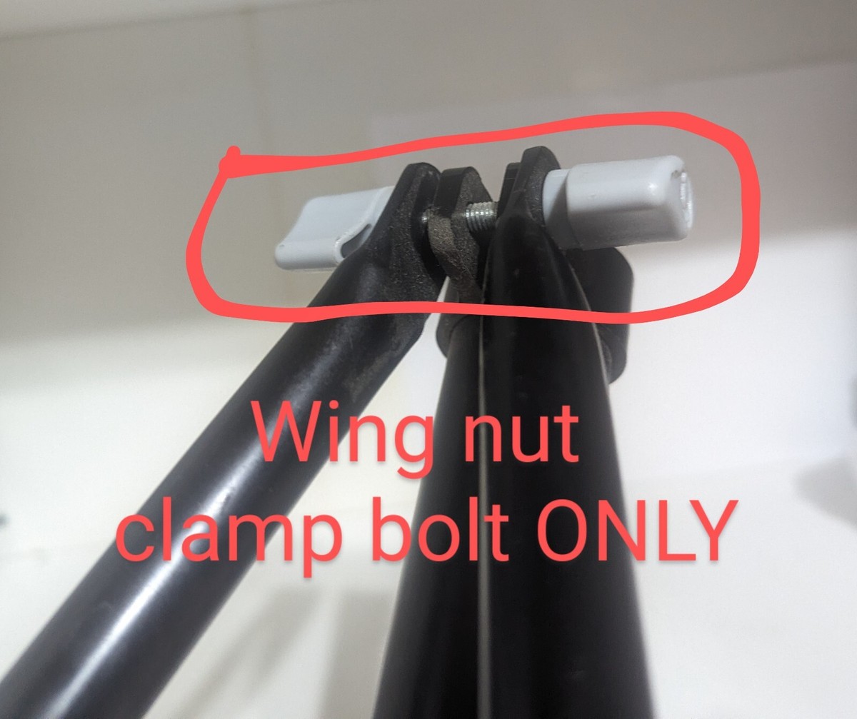 iWALK 2.0 Hands Free Crutch Tighten Clamp Wing Nut Holder Bolt