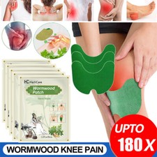180PCS Knee Relief Patches Sticker Joint Pain Wormwood Ache Plaster Pad Health
