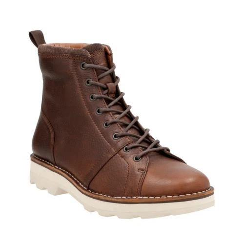 Clarks Originals Men Korik Edge Hi Brown Warm lined UK 6,7,8,9,10,11 G