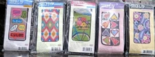 Alice Peterson Stitch & Zip Eyeglass Case Self Finishing Kit Needlepoint Canvas