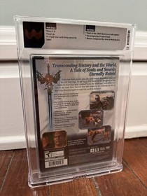 Soul Calibur II 2 PS2 WATA 9.8 A+ Not CGC VGA Graded New Sealed Video Game