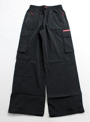 House ID Unisex Adults Lightweight Active Cargo Pant BE5 Black Size XS