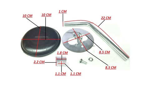 CONJUNTO DE PLACA DE RODILLA PARA JUKI DDL LOCKSTITCH PIEZA DE MÁQUINA DE COSER INDUSTRIAL - Imagen 2 de 2
