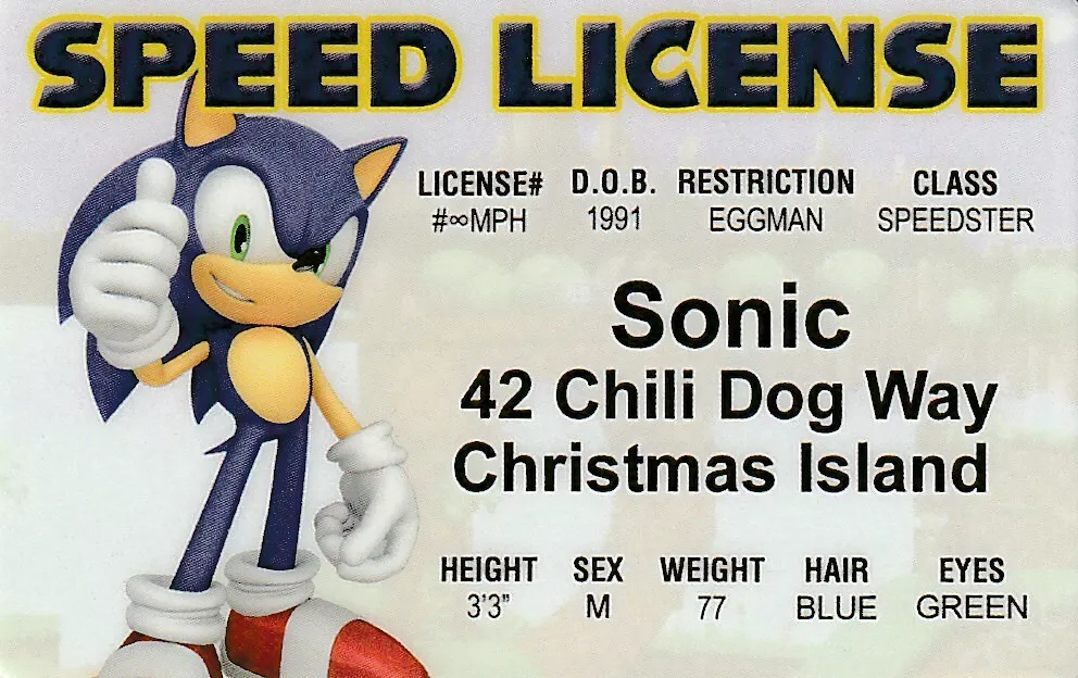 SEGA - This is Sonic the Hedgehog, born 23 years ago in 1991. We