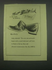 1949 Saxone Kentucky Shoes Ad - That Brevitt look is the look of fashion