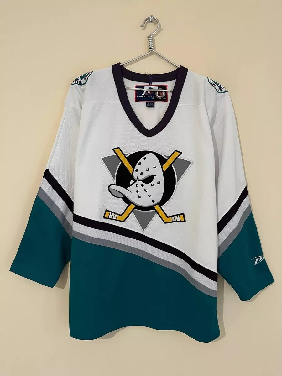 Pro Player Anaheim Mighty Ducks Hockey Jersey Mens Size XL 