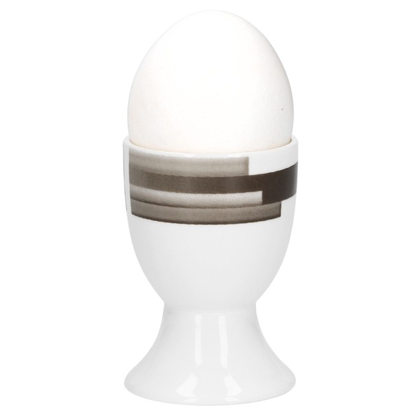 Eierbecher Nevada Aus Porzellan Weiß 4,8Cm Keramik Eierhalter Eier Becher Halter-image
