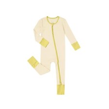 Teach Leanbh Unisex Baby Bamboo Viscose Pajamas with Mittens and Feet Cuffs S...