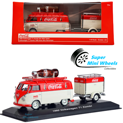 Motor City Classics 1:43 Coca-Cola 1960 Volkswagen Kombi T1 with