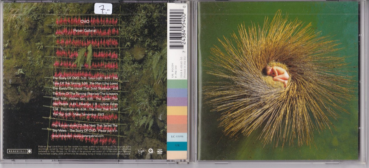 Peter Gabriel -OVO- CD Real World Records near mint | eBay