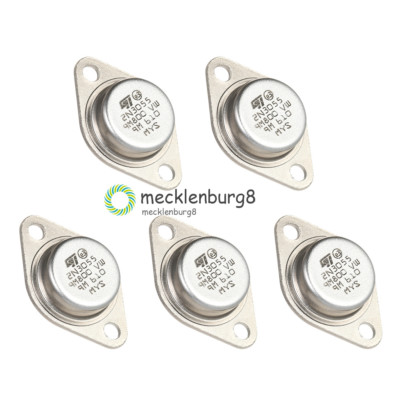2/5/10/20PCS 2N3055 To-3 Npn Af Amp Audio-Leistungstransistor 15A / 60V