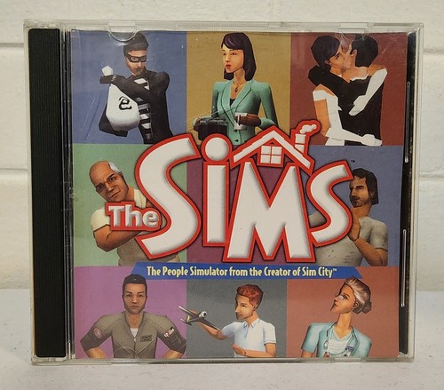 The Sims 1999 PC CD-ROM Vintage EA Games Simulation Video Game - Free Postage