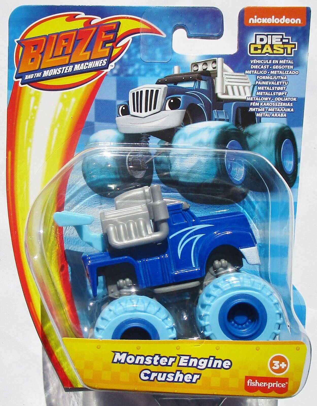 Carro Crusher Blaze and The Monster Machines Engine Original - Ri Happy