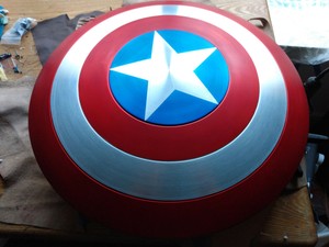 captain america shield prop replica