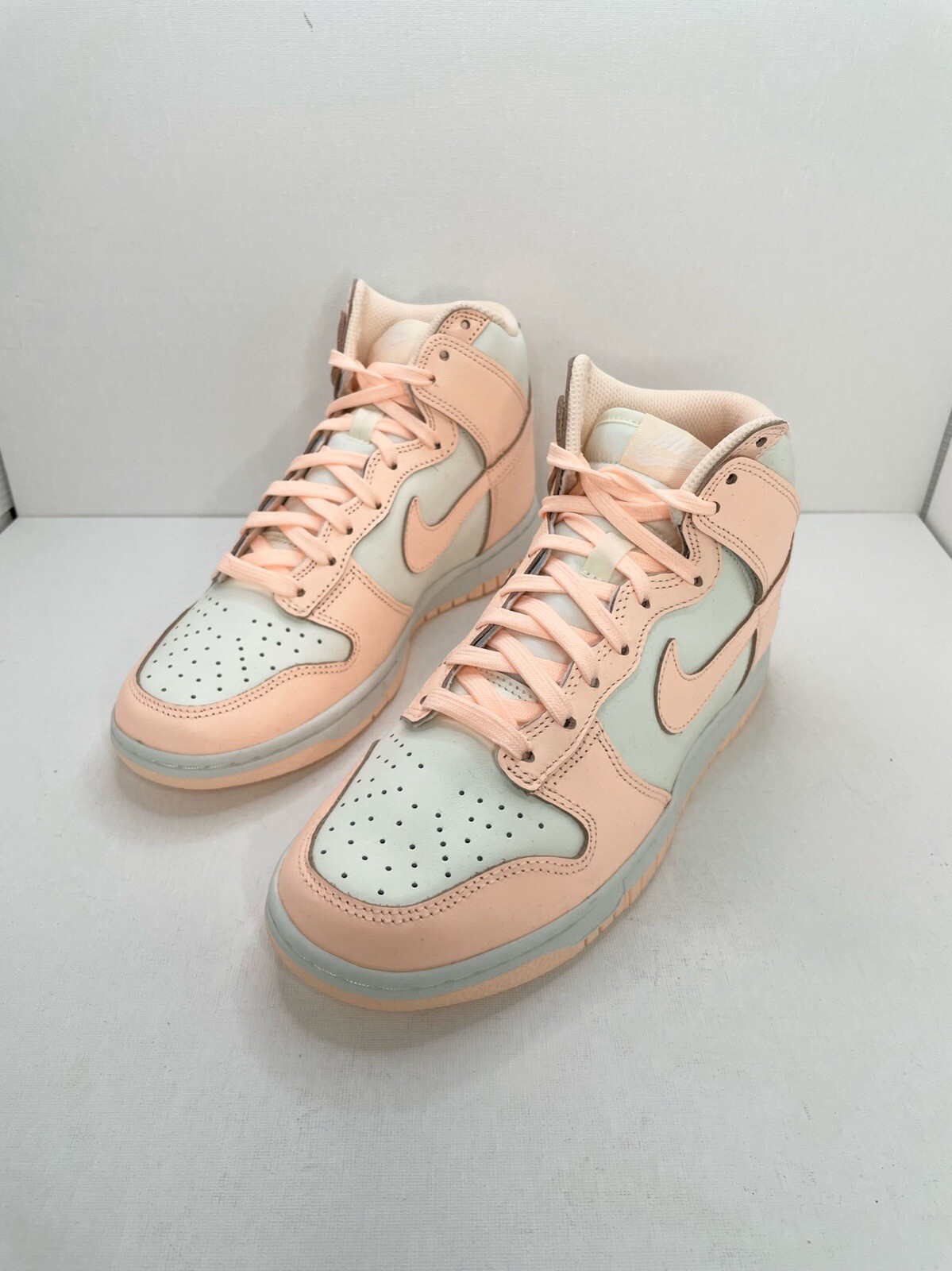 Nike Dunk High Crimson Tint Sail Women's Size 7 / Men’s 5.5 New DD1869-104