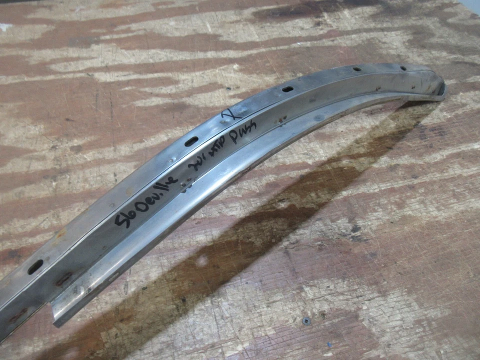 Cadillac Deville 1956 2 puertas techo rígido cuarto ventana techo borde moldura P Foto 4 de 4