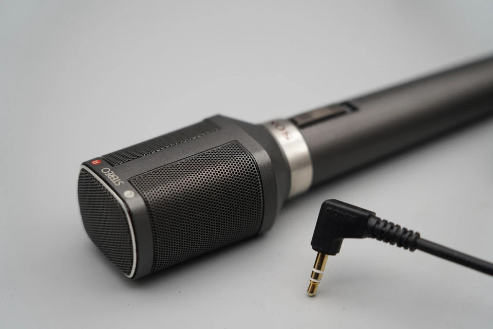 Sony Stereo Dynamic Mikrofon Vintage Klassiker Retro